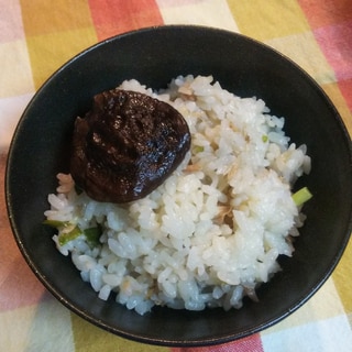 シンプル☆椎茸とツナの炊き込みご飯
